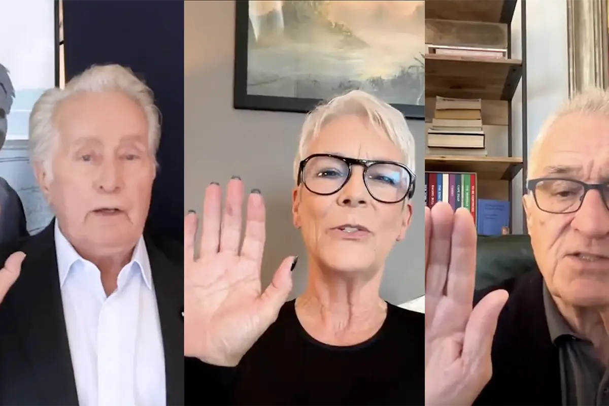 We regret to inform you that Hollywood celebrities are throwing their hands up in ANOTHER cringe anti-Trump video