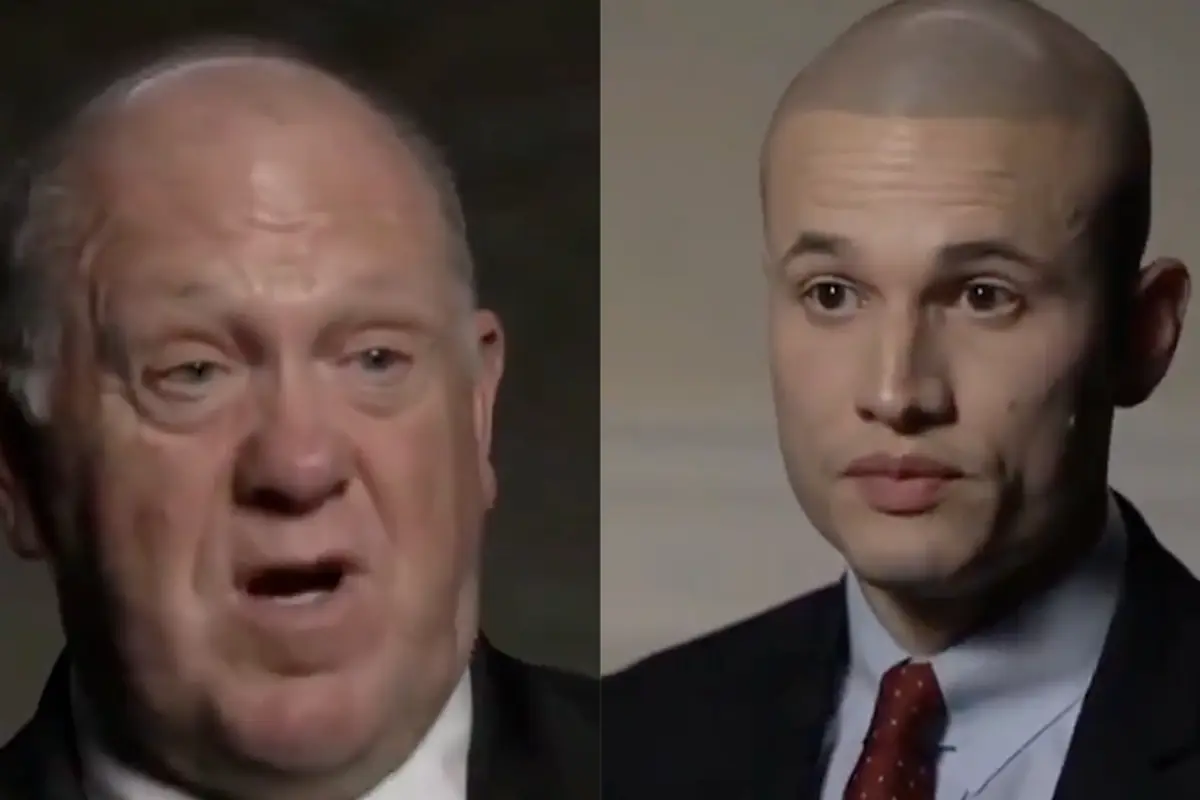 Reporter attempts to confront Tom Homan with Democrat talking points on immigration. Fails bigly.