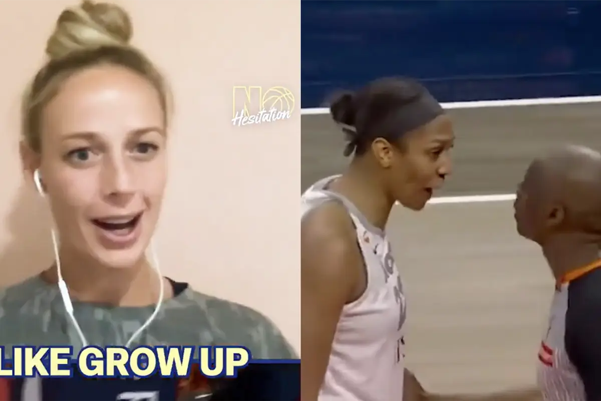 Sophie Cunningham calls on the WNBA to "grow up" and act more like men when the audience is being mean to them