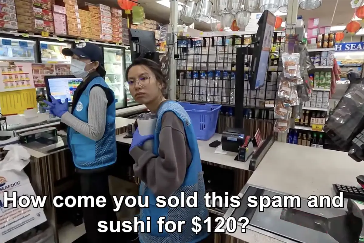 Nick Shirley exposes ANOTHER Democrat-run city fraud scheme, involving EBT and $120 for SPAM