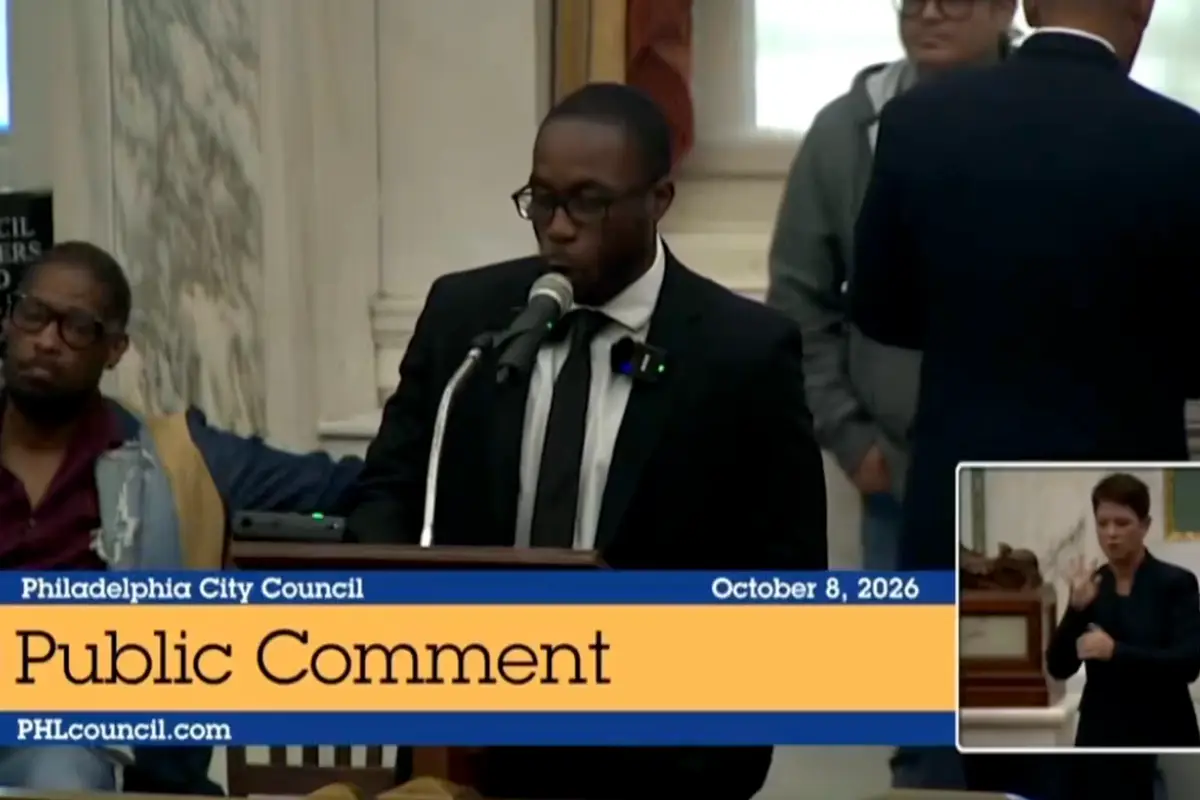 Philadelphia City Council went to honor Democrat Socialists, but this patriotic resident was having NONE of it