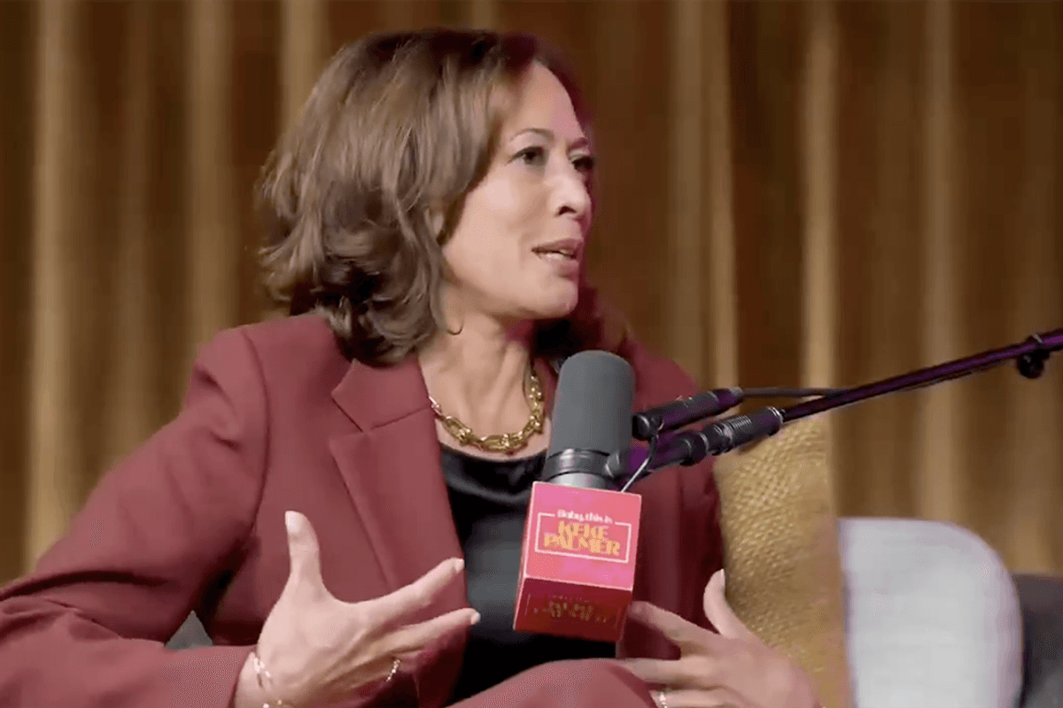 Kamala tries to explain her “belly” cackle, it might be the cringiest thing she's said