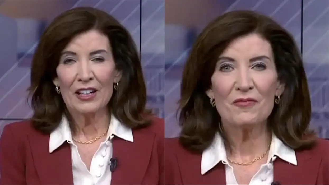 NY Gov Kathy Hochul short-circuits live on television, and that's before her GOP opponent wrecks her in a debate