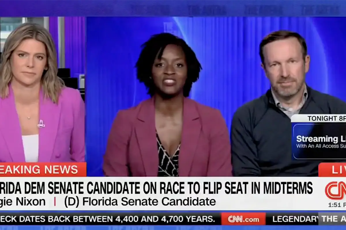 Socialist Senate candidate admits live on CNN that she plans to have her GOP opponent "locked up"