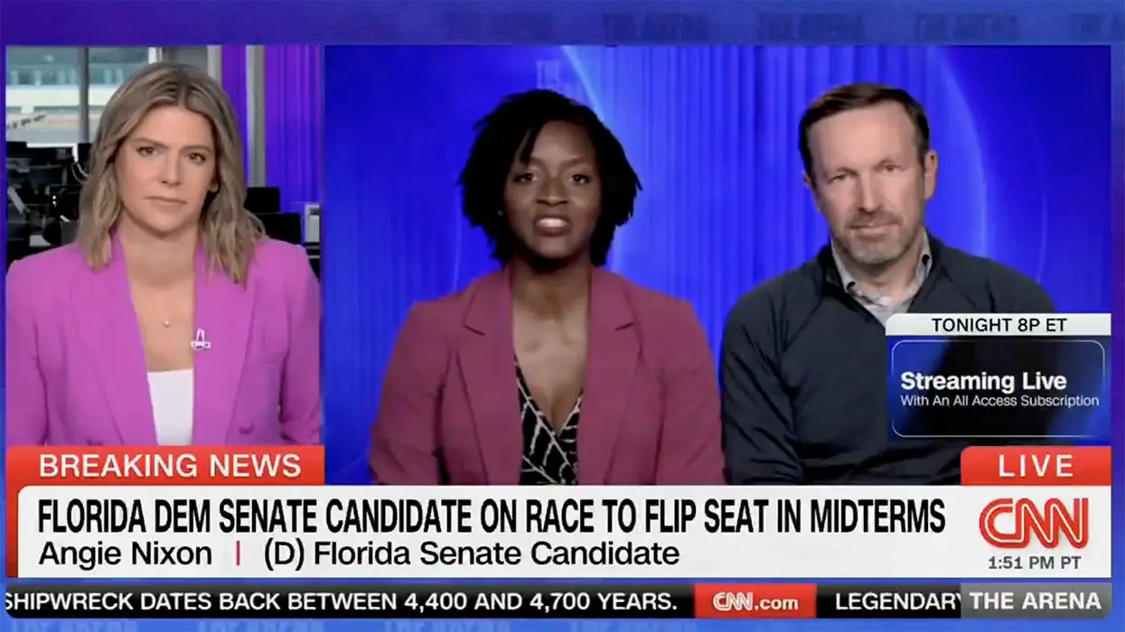 Socialist Senate candidate admits live on CNN that she plans to have her GOP opponent "locked up"
