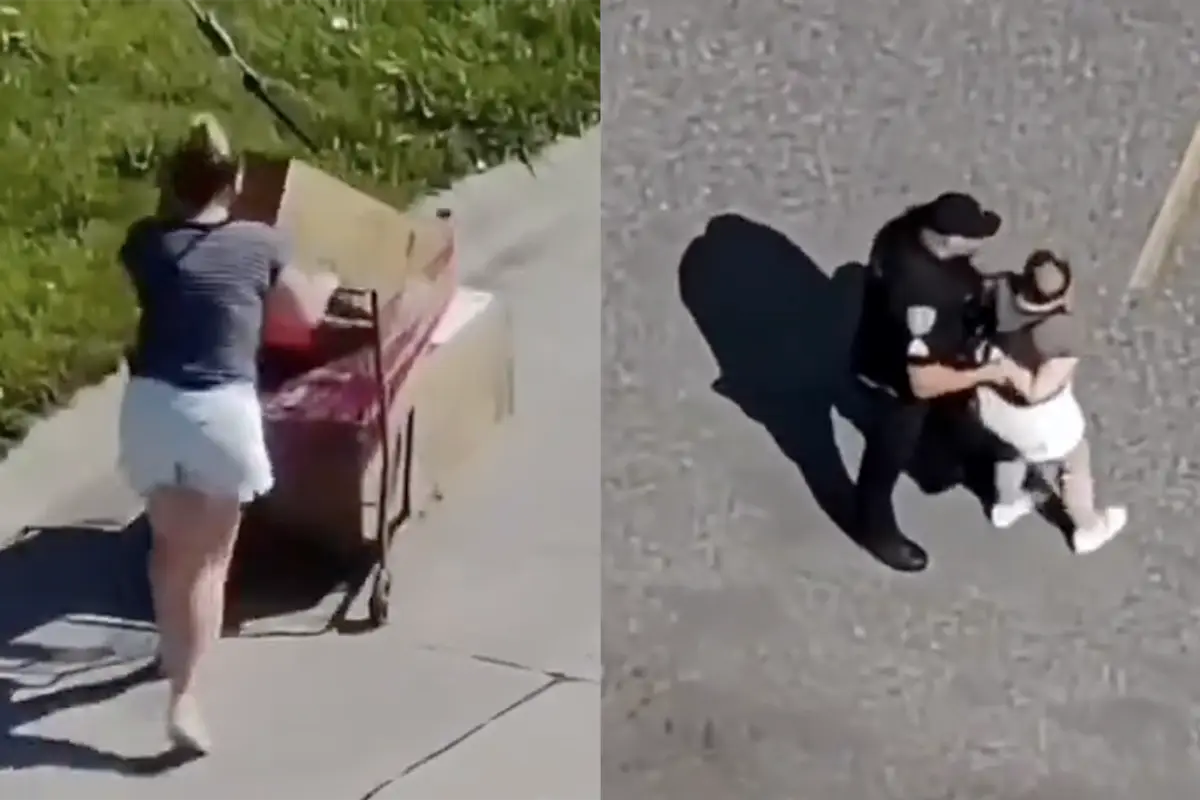 Woman Steals Two 12-Foot Skeletons From Home Depot And Gets Tracked Down By Drone