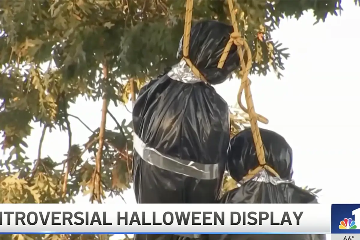 Local NAACP Blasts Neighbors' Halloween Display Because People Are Claiming It Is Racist