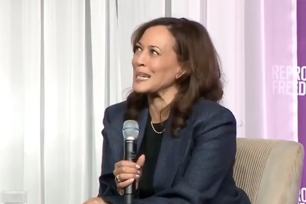 Kamala Harris tosses the word salad about importance of talking to children...at a pro-abortion summit