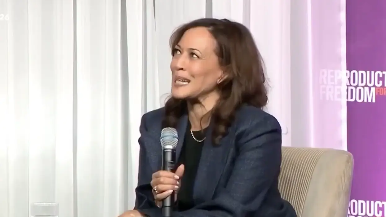 Kamala Harris tosses the word salad about importance of talking to children...at a pro-abortion summit