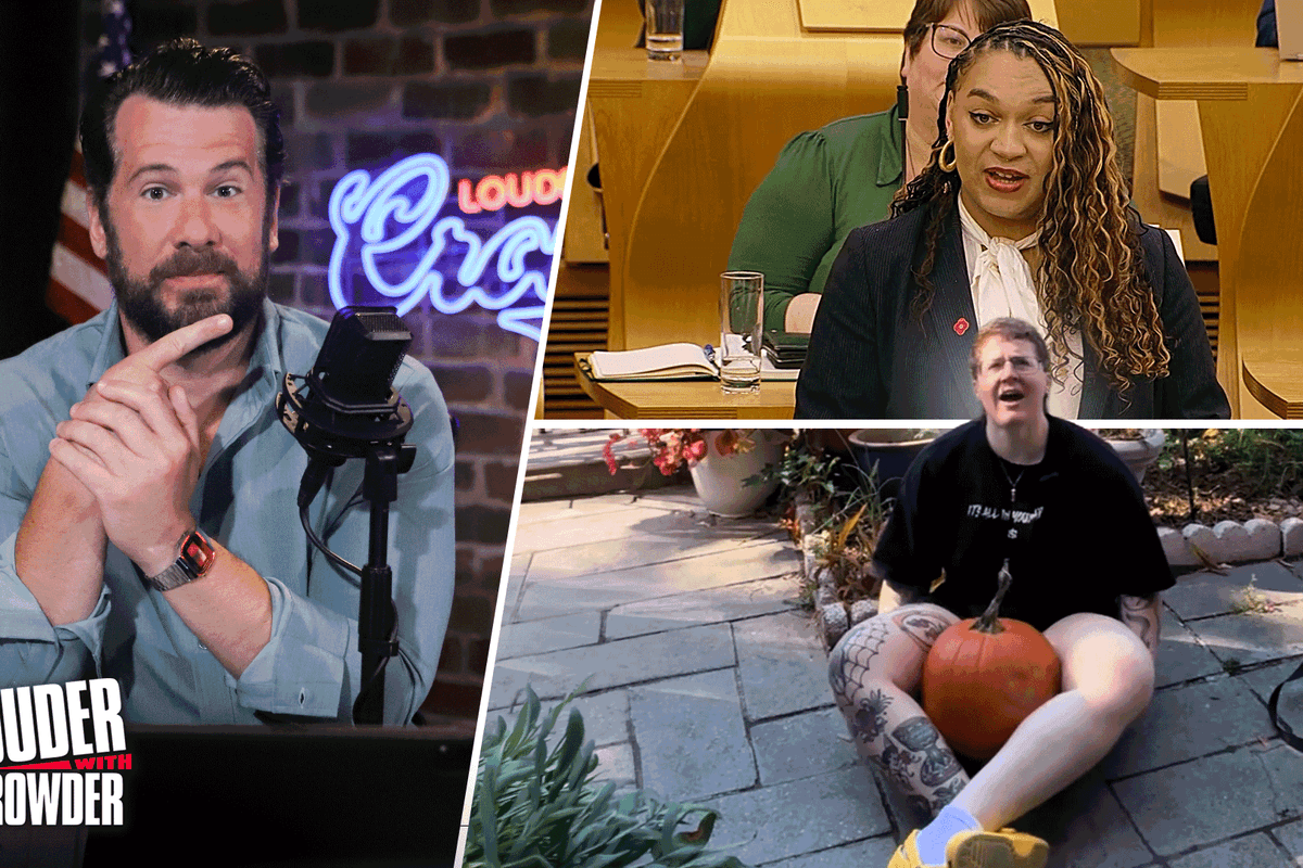 đź”´ Watch! Take the Lesbian Weightlifter Pumpkin Challenge plus Black Scots-they/them. It's the Friday Show
