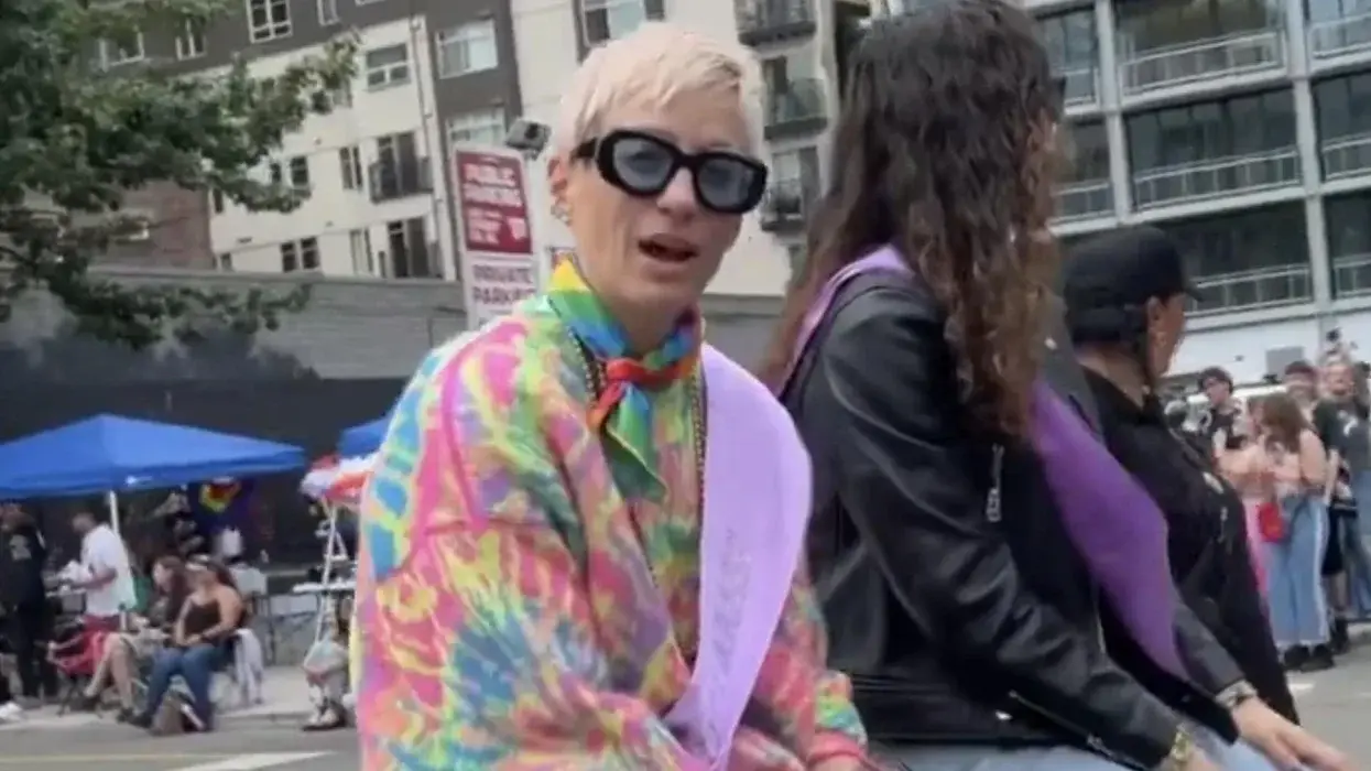 Female sports "star" Megan Rapinoe calls it DEPRAVED how Donald Trump doesn't think boys should compete against girls