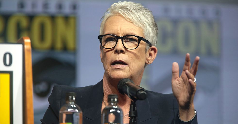 Jamie Lee Curtis Deletes a Tweet Expressing Anger at Trump's Terrorist "Like a Dog" Insult
