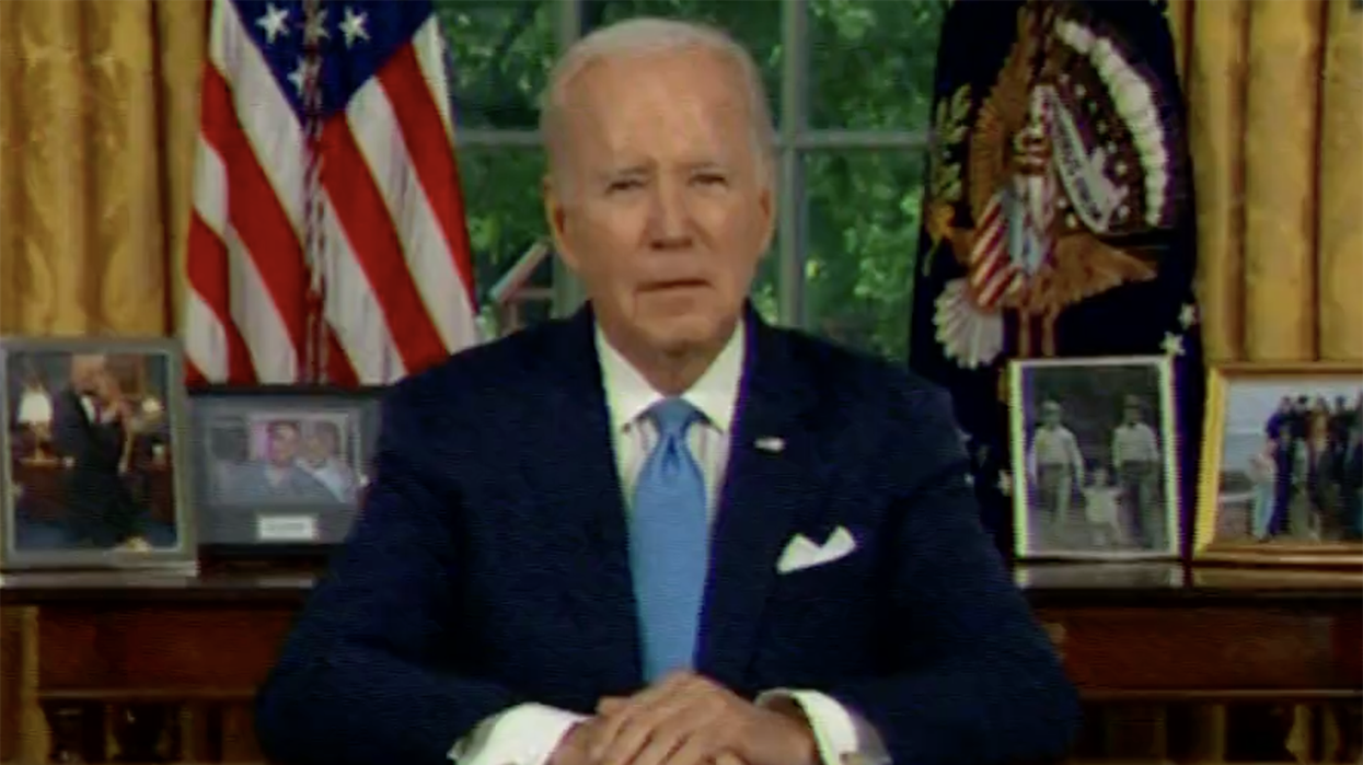 Joe Biden addresses America from the Oval Office on October 2nd, 2023