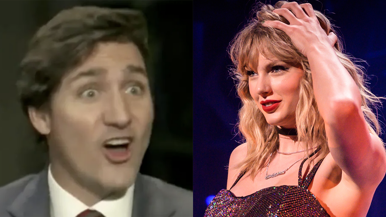 Justin Trudeau begs Taylor Swift to come to Canada.
