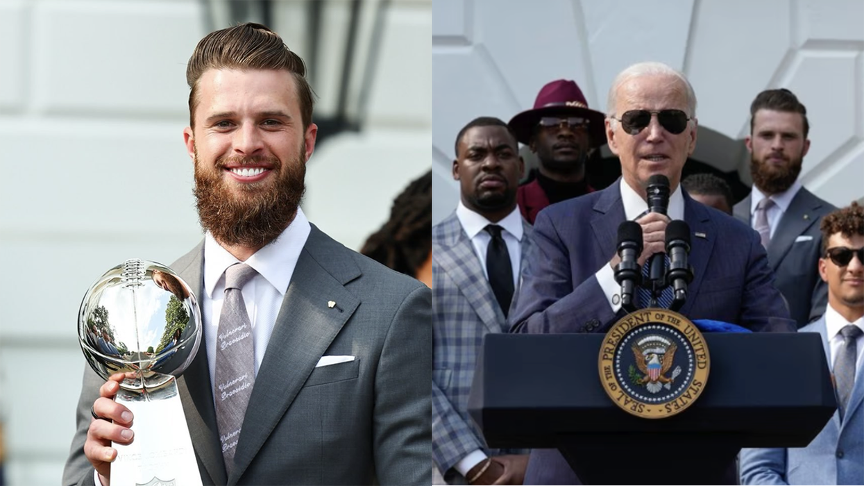 Kansas City Chief's Harrison Butker's wardrobe makes pro-life statement during White House visit