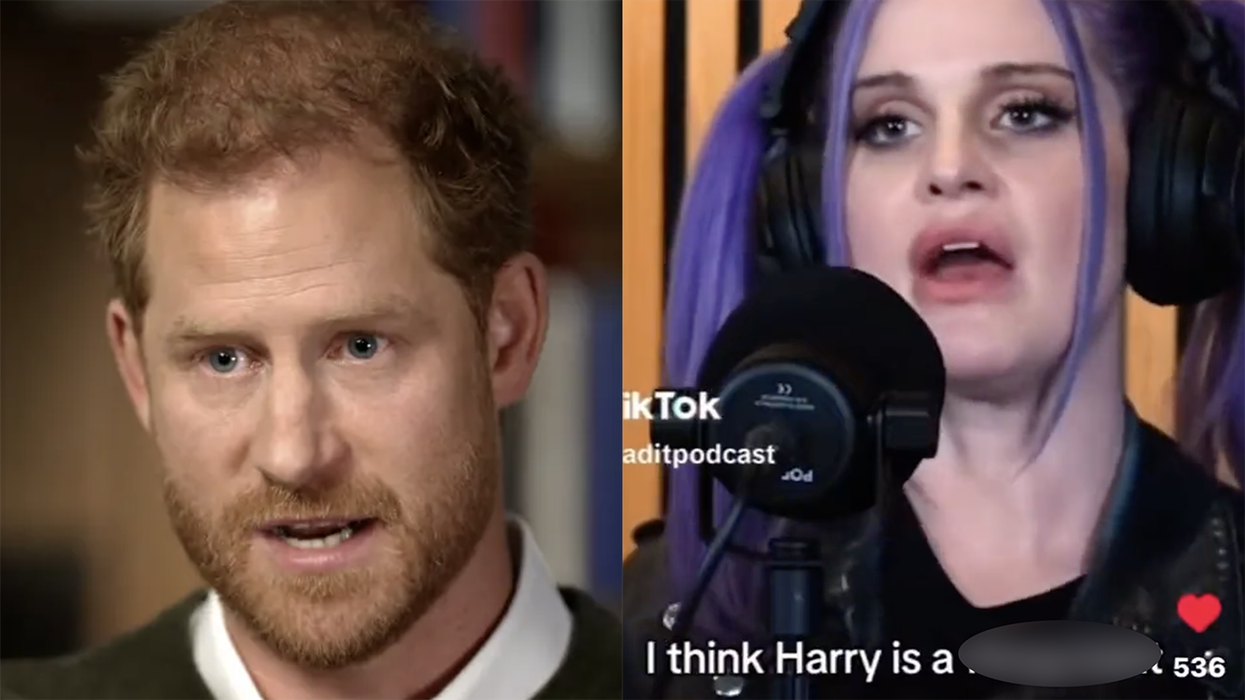 Kelly Osbourne unloads on the former Prince Harry.