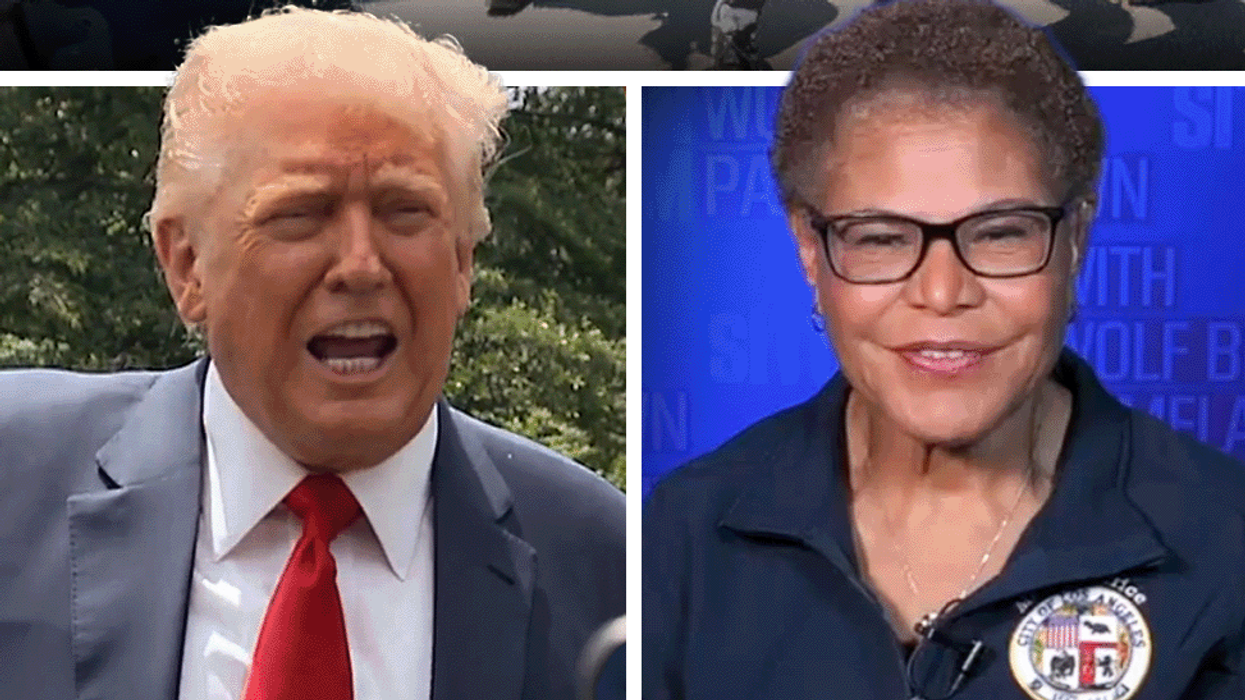 Watch: Los Angeles Riots Push Donald Trump to the Edge of the Insurrection Act