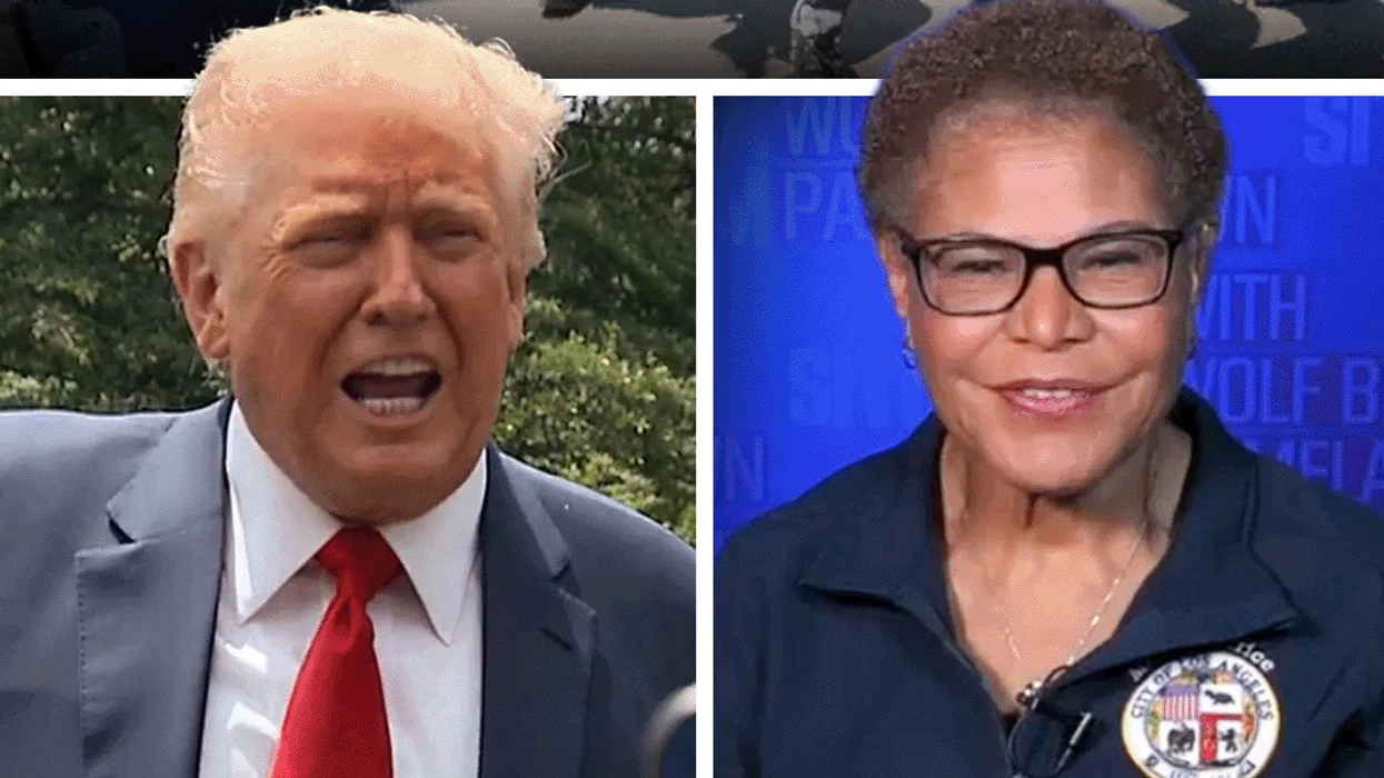Watch: Los Angeles Riots Push Donald Trump to the Edge of the Insurrection Act