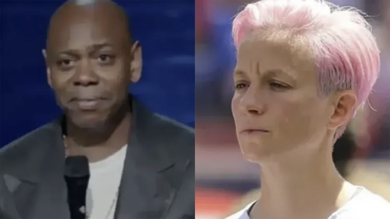 Megan Rapinoe blames Dave Chappelle for violence.