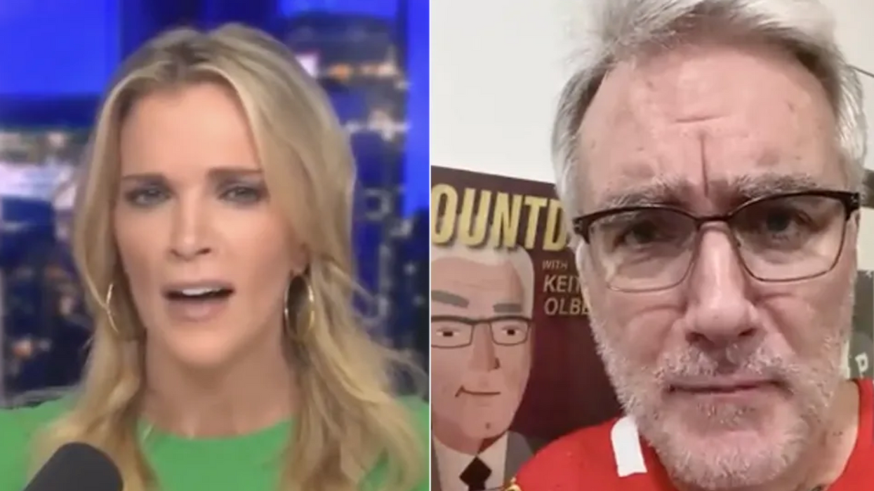 Megyn Kelly savages tabloid reporter for challenging her credibility (while Keith Olbermann melts down on the sidelines)