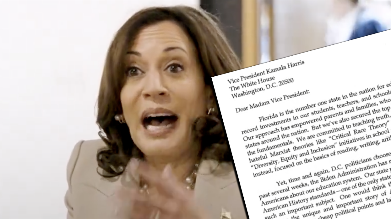 Ron DeSantis challenges Kamala Harris to meeting.