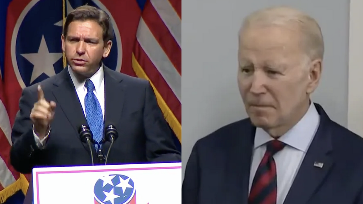Ron DeSantis GOES THERE, blasts Joe Biden refusing the acknowledge his granddaughter in South Carolina speech