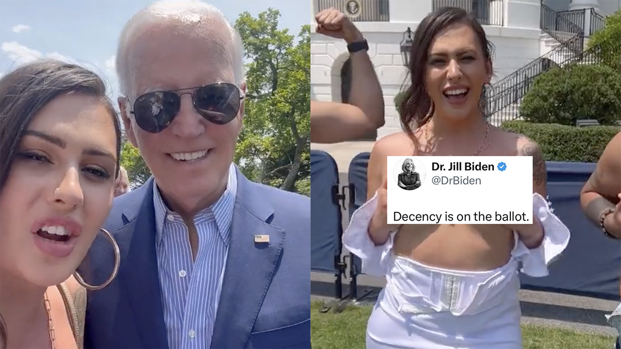 Rose Montoya celebrates trans joy at White House pride event