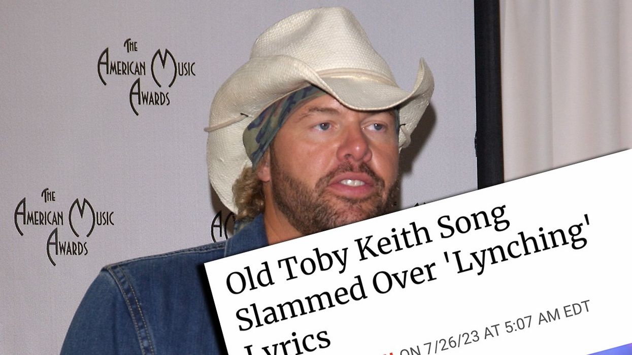 TikToker attacks Toby Keith over "lynching" song