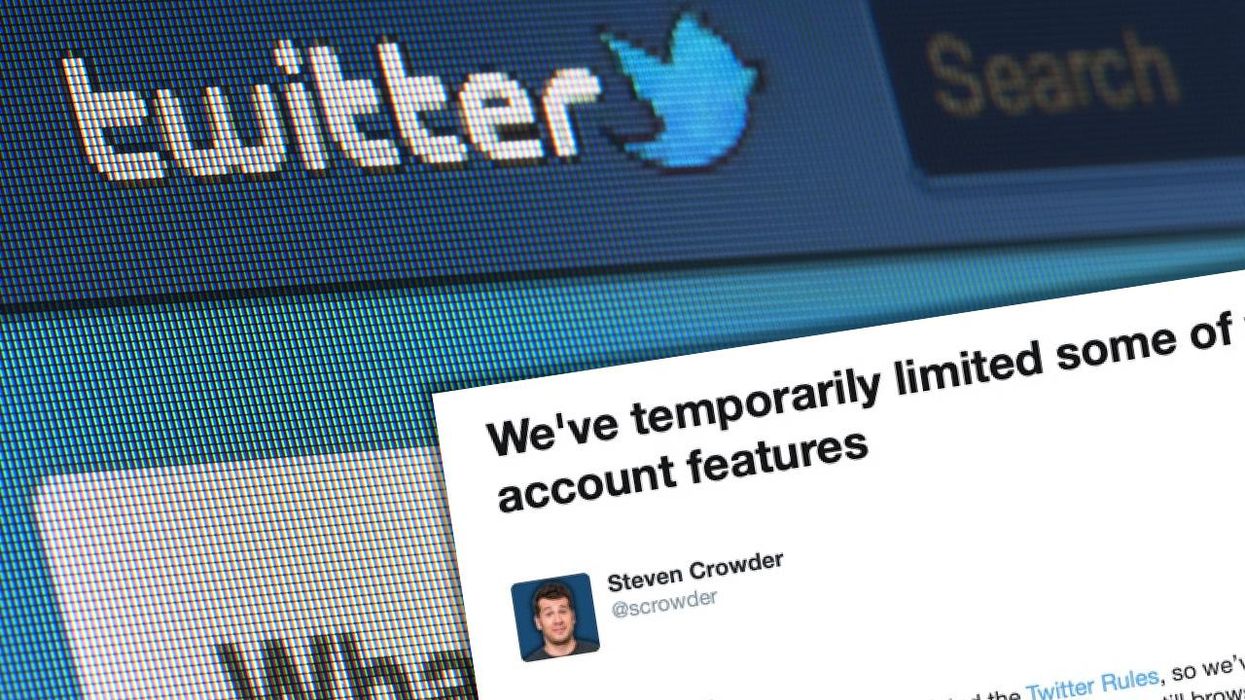 Twitter Suspends Steven Crowder's Account AGAIN. Still No Reason Given!