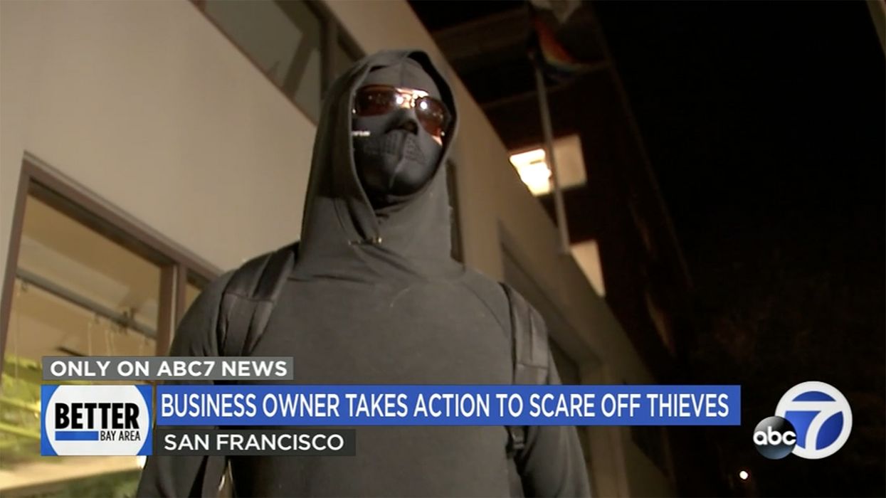Watch: A costumed vigilante is taking the San Francisco streets back because crime has gotten that bad