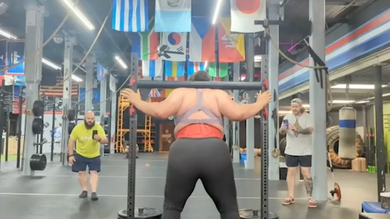 Watch: Turns out the World's Strongest Woman is actually a man