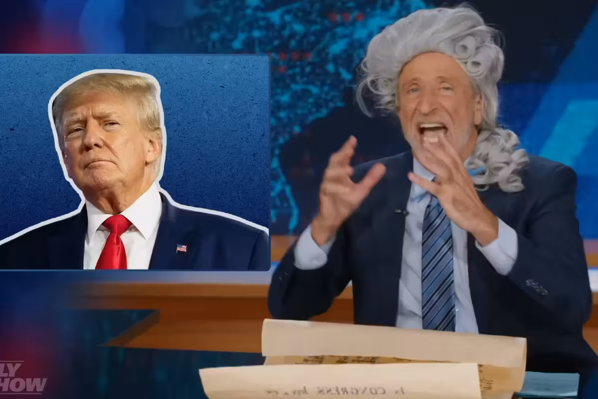 Watch: Fact-checking Jon Stewart's silly "No Kings" rant against Donald Trump