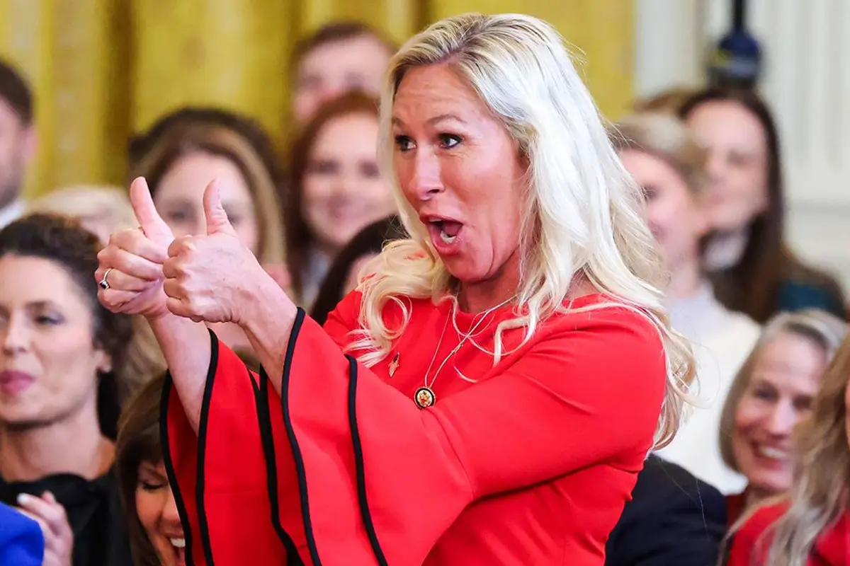 Watch: Marjorie Taylor Greene Then and Now. Who is the REAL MTG?