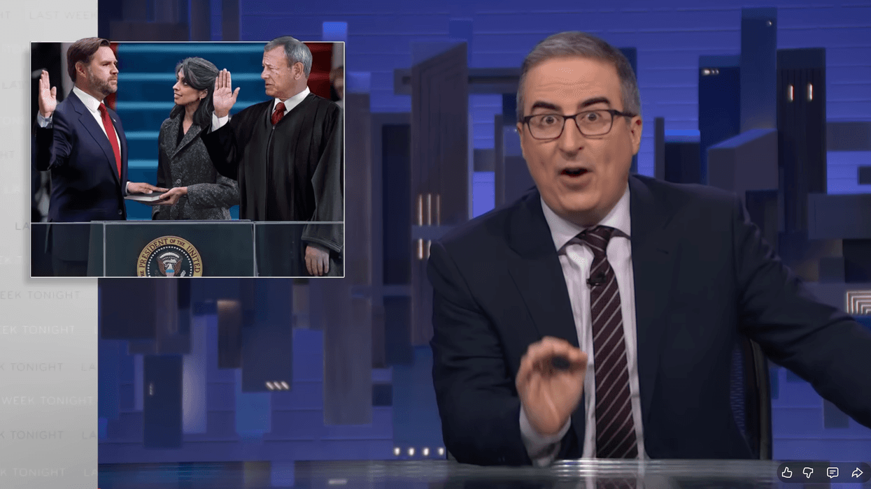Watch: Fact-checking "comedian" John Oliver's anti-JD Vance rant
