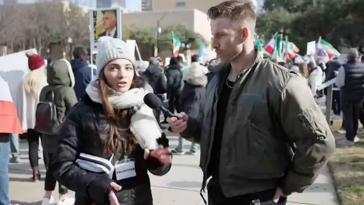 Watch: Crowder is on the ground with supporters of the Iranian protests to get the truth