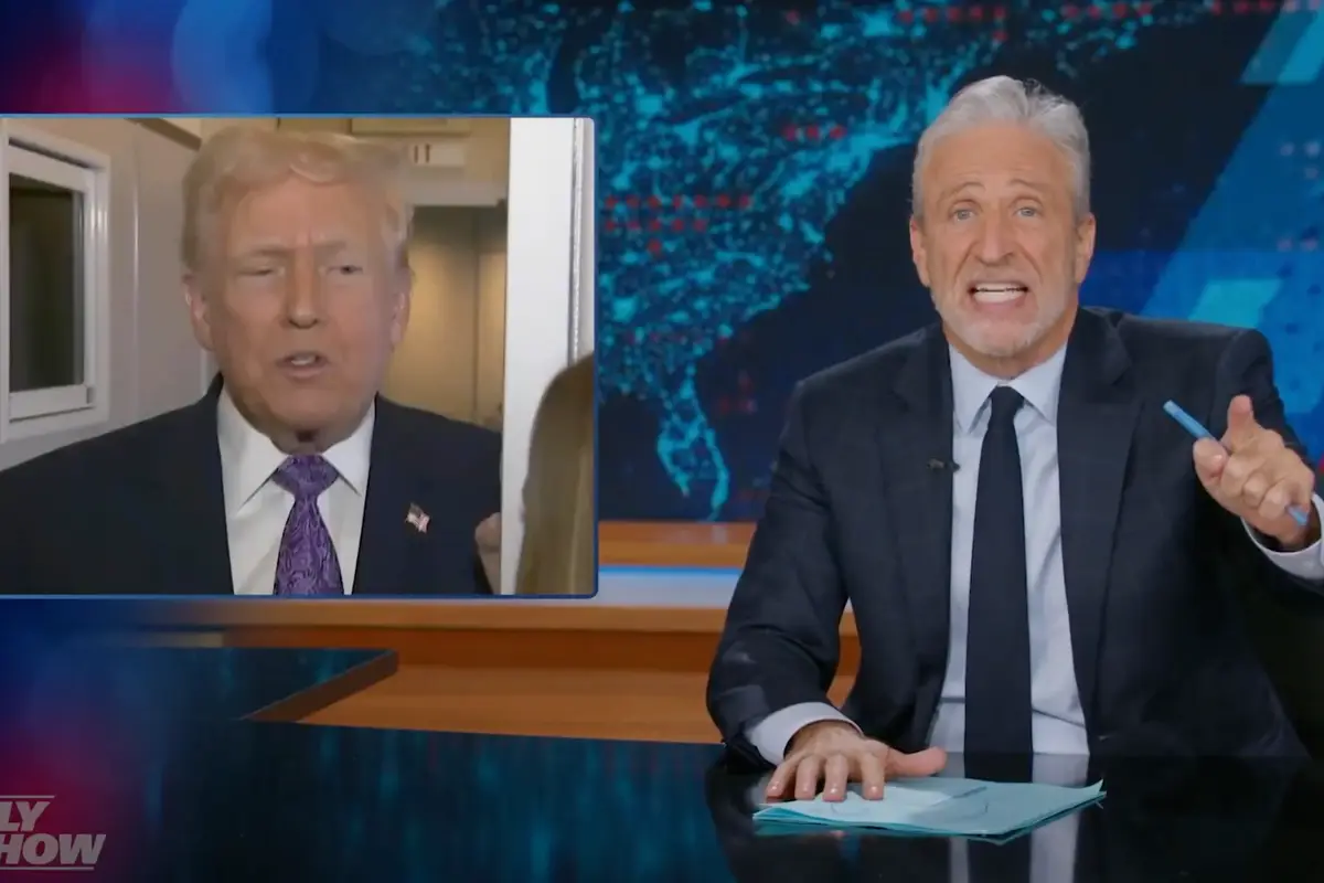 Watch: Jon Stewart attacks Trump for wanting America to look exactly like where Jon Stewart lives