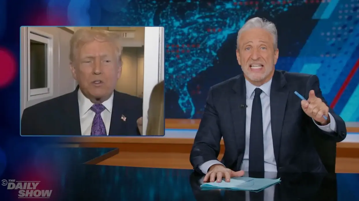 Watch: Jon Stewart attacks Trump for wanting America to look exactly like where Jon Stewart lives