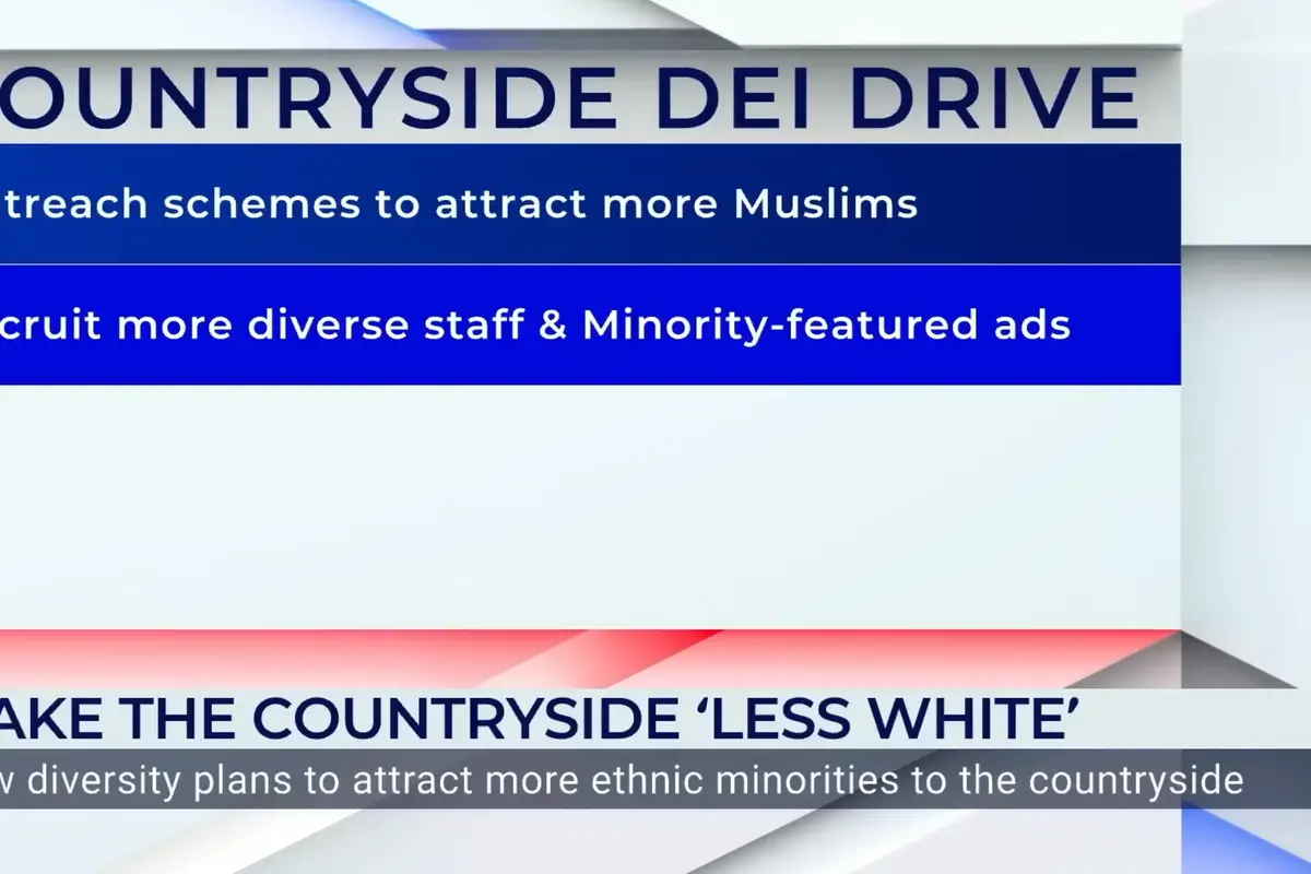 Watch: The UK thinks England is "too white," and is making changes to correct that